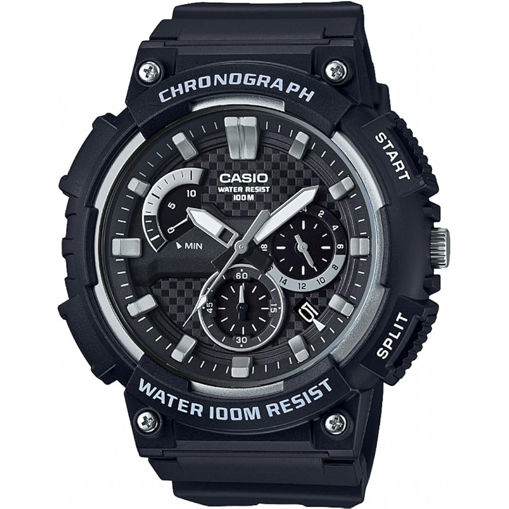 Casio Collection Men s Watch MCW-200H-1AVEF Analog Display Water Resistant Black