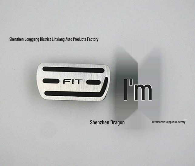 Applicable: 4th-gen FIT, 21 New Fit Aluminum Alloy Accelerator & Brake Pedals, Fit Pedals.
