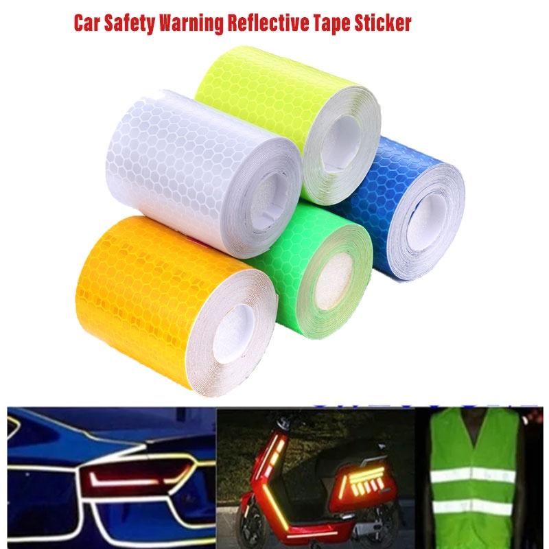 Reflective Car Decals Reflective Tape Sticker For Increased Safety 5cm*3m