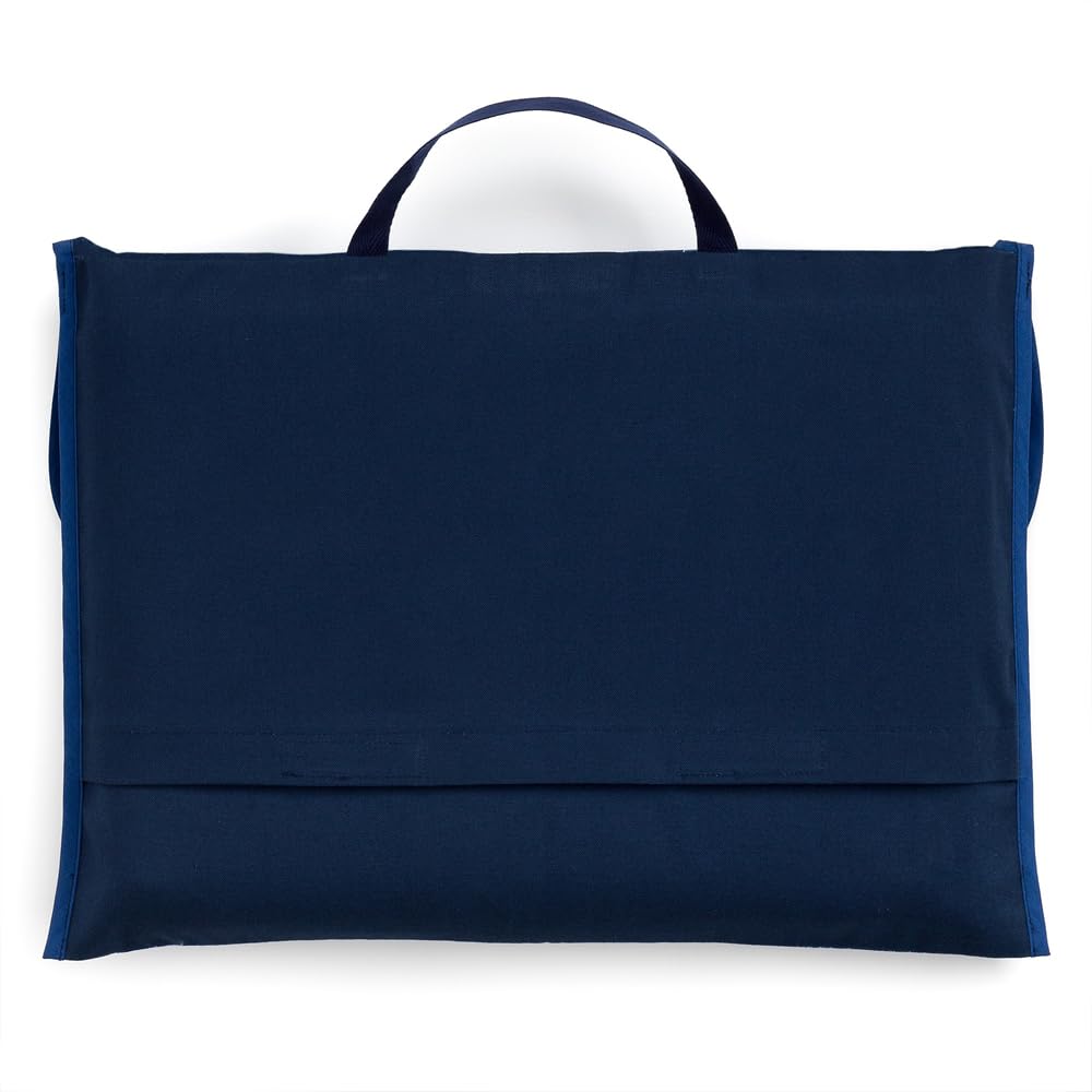 COLORFUL CANDY STYLE Disaster Prevention Hood Cover for Boys, Girls, Elementary School Students, Backrest, Cushion, Stylish, Quilted, Deep Navy