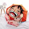 1PC One Piece, Luffy Automatic Open/Close Umbrella, 8-Rib Sturdy Frame, Lightweight Portable Umbrella, Commute, Business - Ideal Gift for Friend, Vibr