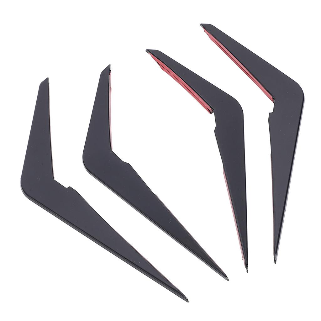 4 Stuks Voorbumper Zijventilatie Sierkap Canard Mistlicht Frame Canard Vervanging voor X5 G05 LCI M Sport 2023 en Later