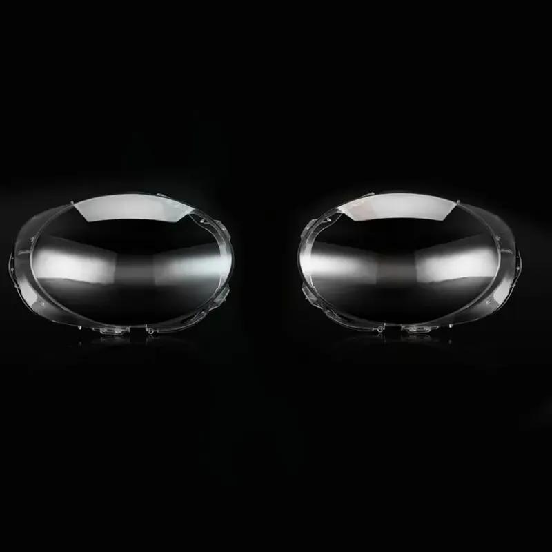 Right/Left Car Headlight Lens Glass Lampcover Cover Lampshade Shell For BMW Mini F55 F56 F57 2014 2015 2016-2018 Headlight Cover