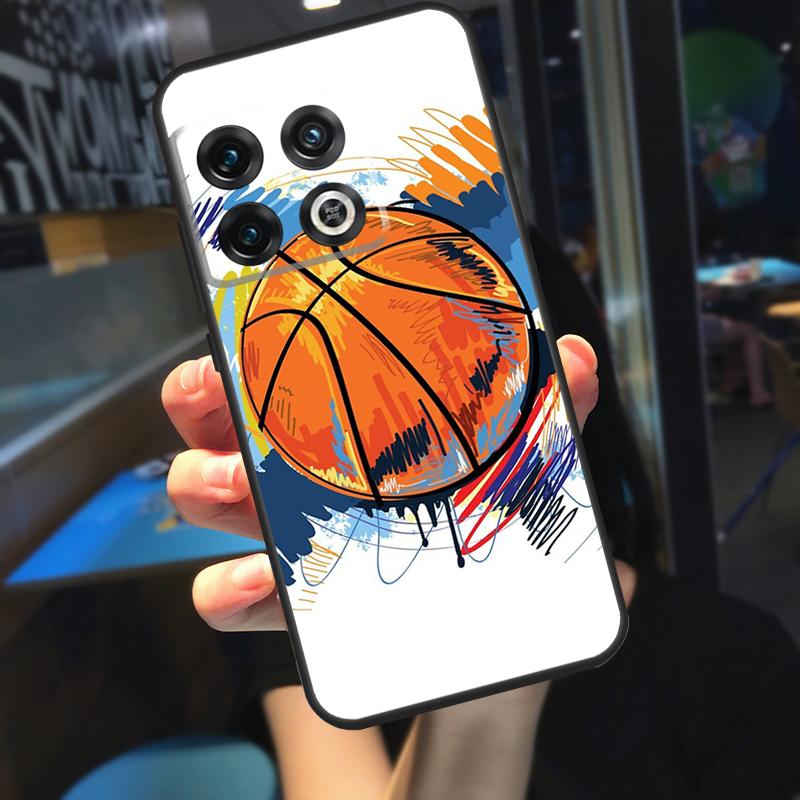 

Basketball Ball Funda For OnePlus 10T 8T 9RT 12 13 13R 11 9 10 Pro OnePlus Nord 4 CE 2 3 Lite N20 N30 Case OnePlus Nord 4
