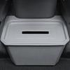 Rear Center Console Organizer 2nd Row Console Back Seat Storage Container TPE-material Easy Fixing Suitable for ModelY
