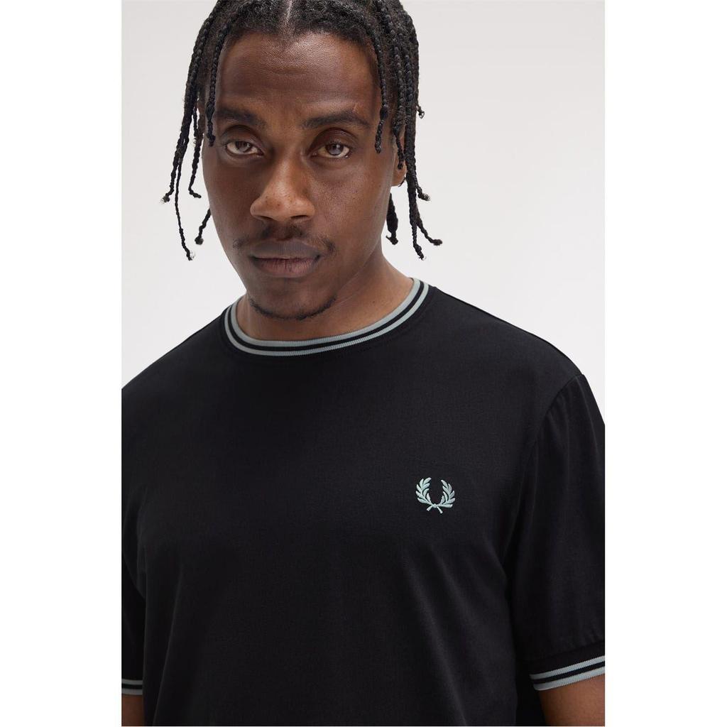 Fred Perry Mens Tipped T-Shirt