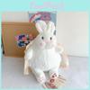 Plush Bunny Backpack With Spacious Storage And Eronomic Straps For Kids School Daily Use