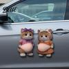 Table Corner Bumper 3D Pet Belly Sticker Soft Anti-Collision Cartoon Kitten/Puppy Decal with Cute Silicone Big Cushioned Protectors for Phones