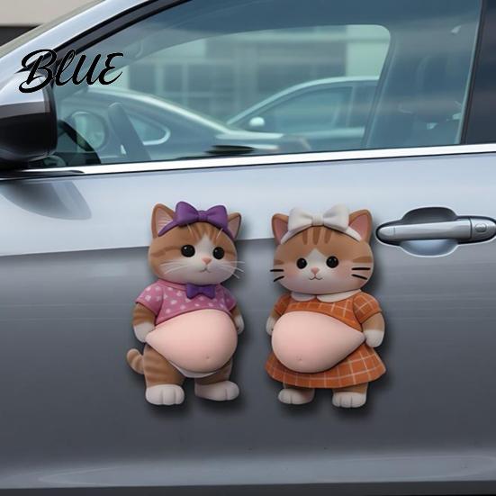 Table Corner Bumper 3D Pet Belly Sticker Soft Anti-Collision Cartoon Kitten/Puppy Decal with Cute Silicone Big Cushioned Protectors for Phones
