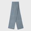 Basic Knit Scarf Light Blue