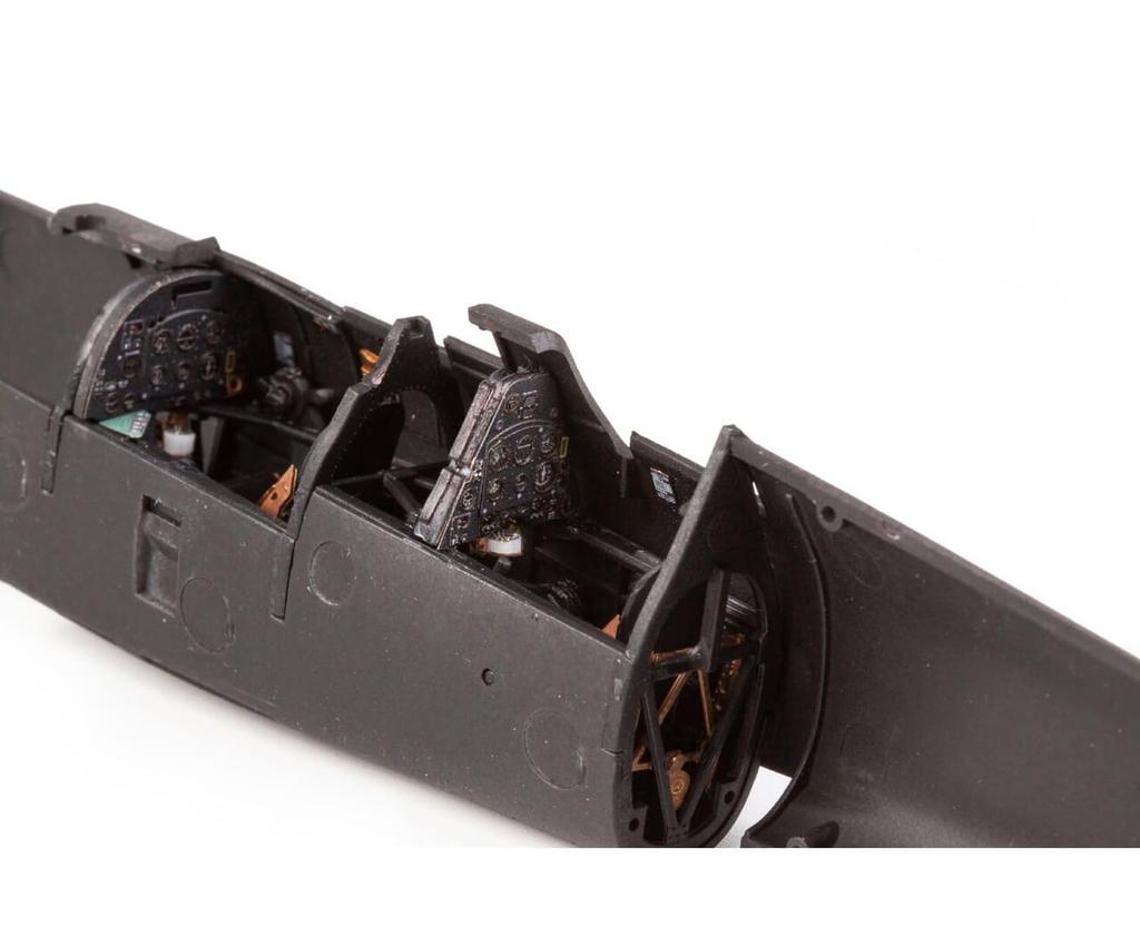 Eduard 1/48 Spitfire Tr.9 Zoom Etching Parts (for Airfix) Plastic Model Kit Parts EDUFE1550 (Airplane)