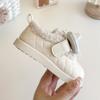 Children's Cotton Shoes for Winter New Style Girls' Fluffy Warm Baby Shoes Little Girl Bow Princess Cotton Shoes