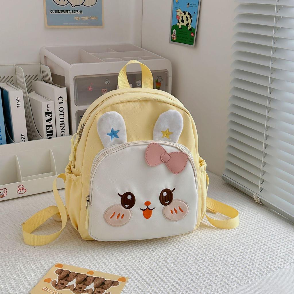 Schoolbag Korean version of children's bag female high-value cute cartoon cute treasure spring outing small backpack soft glutinous kindergarten