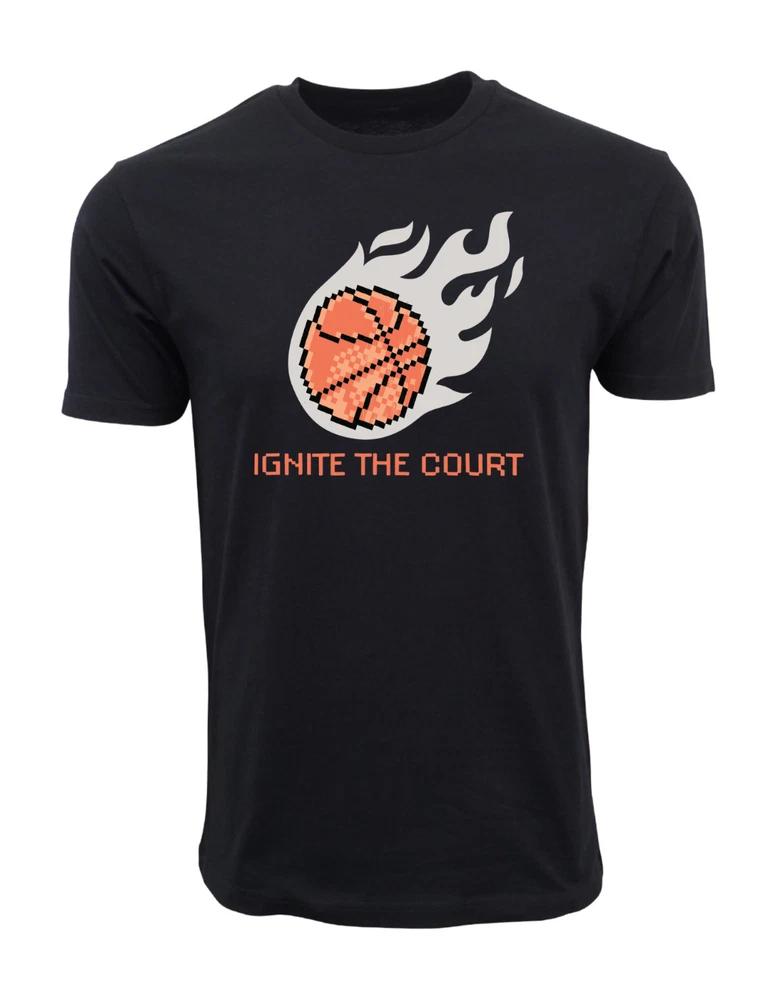 Unisexs Basketball Ignite The Court T Shirt S