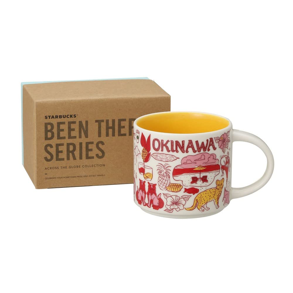 Starbucks JAPONSKO OKINAWA Série Been There Across t