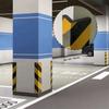 Anti-collision Garage Pillar Protector Strip  for Factory&Shopping Mall