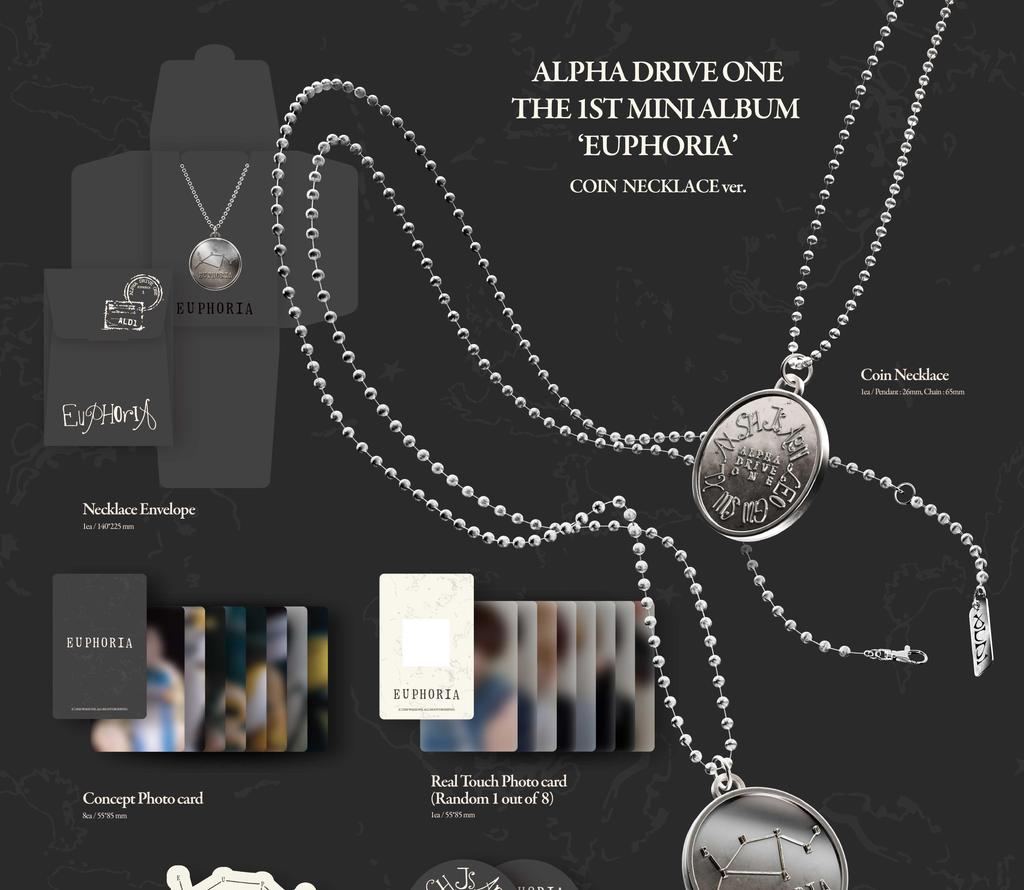 ALPHA DRIVE ONE (ALD1) [EUPHORIA] 1:a Mini Album - (MYNT HALSBAND Begränsad upplaga)
