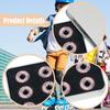 16 Pieces Four Wheeled Roller Skate Bearings High Speed Spares Practical Steel Universal Replace for