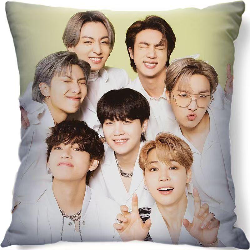 Подушка BTS Чонгук Подушка для комфорта K-pop Подушка для кровати BT21 60*60cm