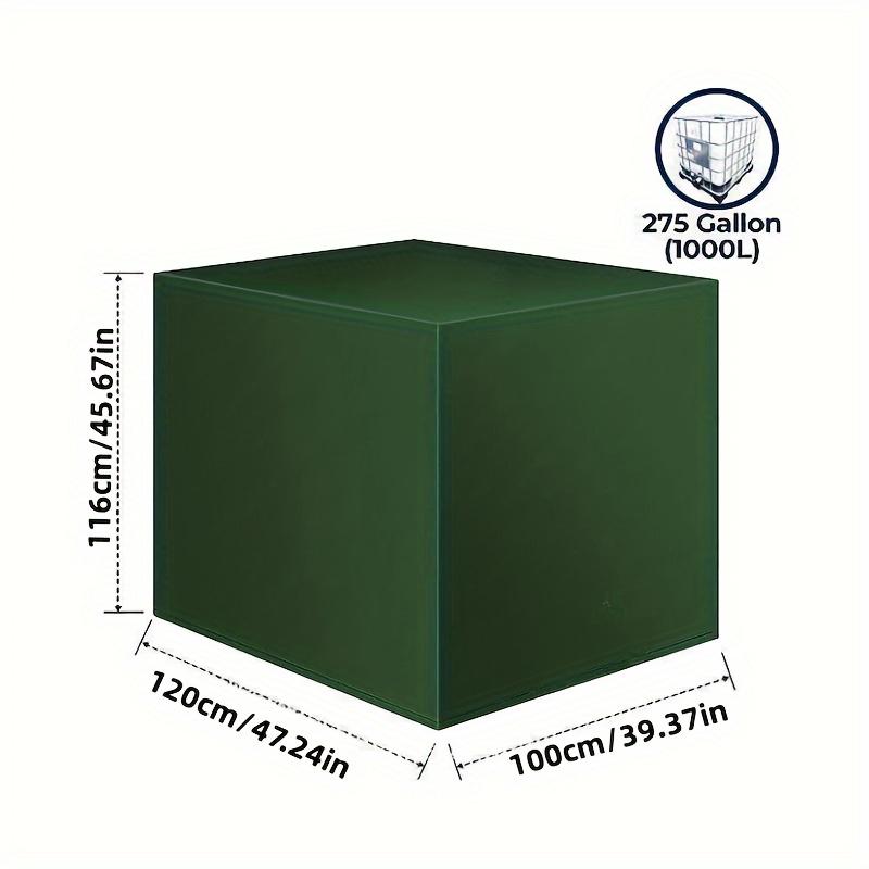 Kryt na nádrž na vodu Vodotěsný Materiál Oxford Cloth Vnější Zahradní Kryt proti dešti Kryt sběrné nádoby na vodu Ochranný kryt