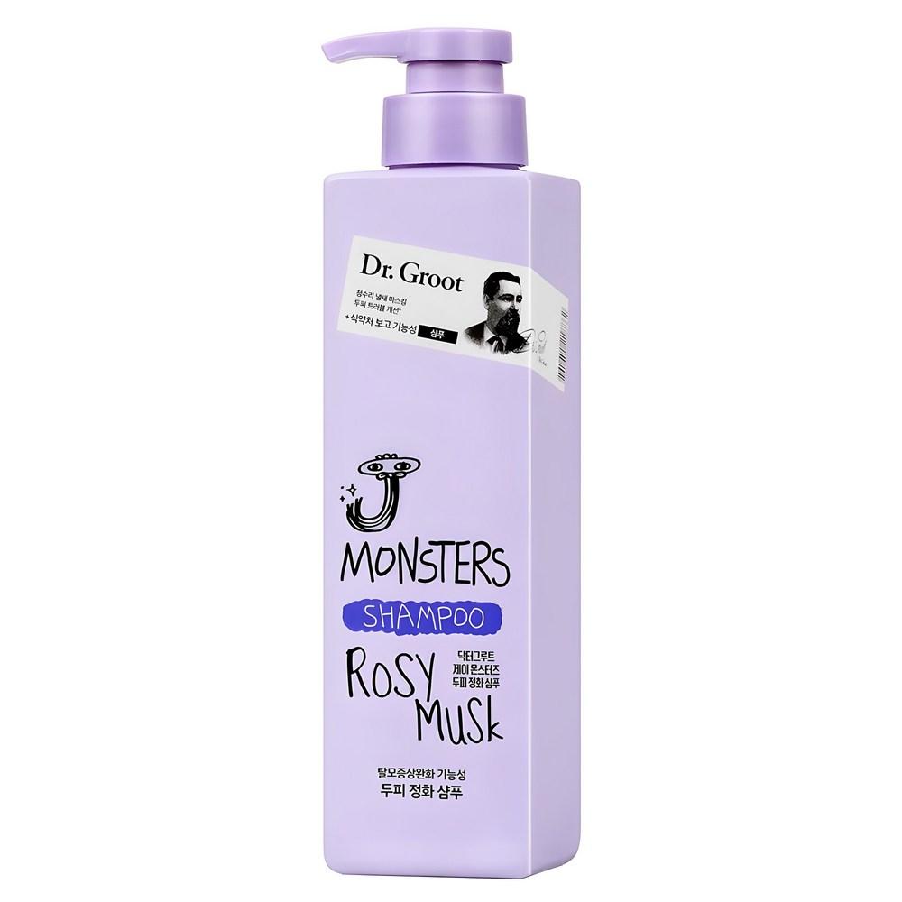 Dr. Groot Jay Monsters Scalp Purifying Shampoo Rosy Musk Scent 385ml 1 Pcs