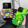 BFDI-Battle for Dream Island Telefoonhoesje Voor iPhone 17,16,15,14,13,12,11 Plus,Pro Max,XS,Gekleurd Zilverkleurig Binnenhoes
