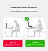Gaming-Laptopständer: Verstellbares Kühlgitter aus Metall mit 360°-Drehung und Höhenverstellung