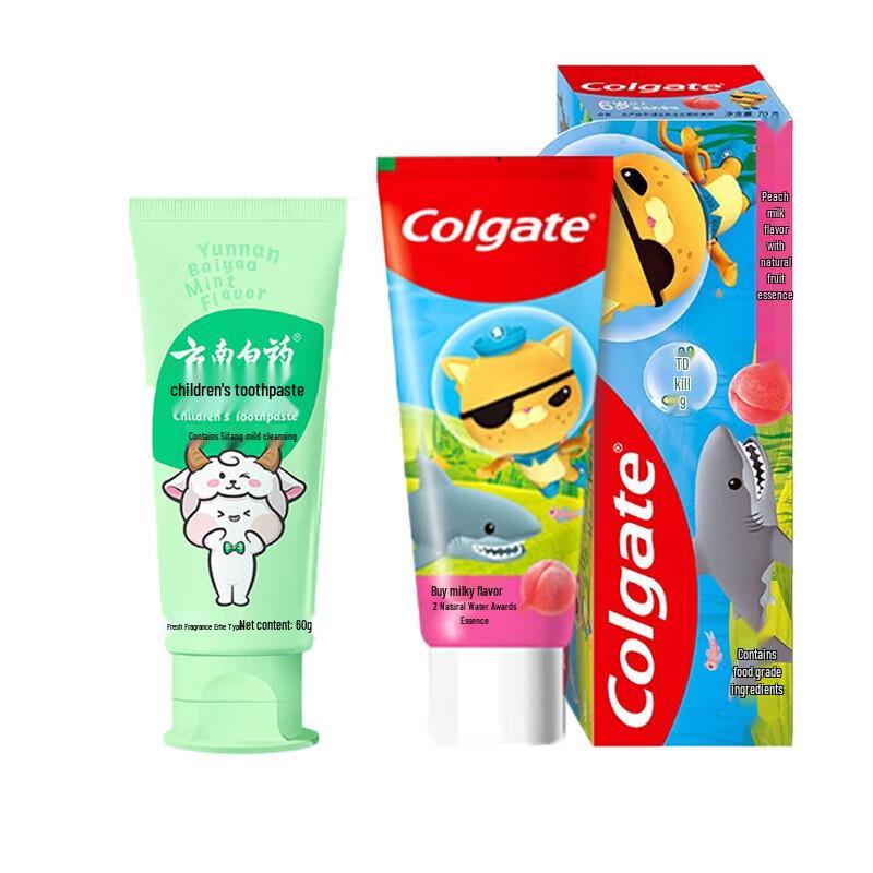 

Yunnan Baiyao & Miaomiao Kids Toothpaste Set