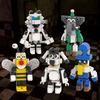 Spiel Bär Nacht Figur Monster Stein Raum Musik Bühne Szene Katze Drache Baustein Spielzeug Geburtstag Kreative Geschenke Für Erwachsene Kinder