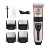 Electric Low Noise Dog Shaver Clippers Pet Hair 4 Combs