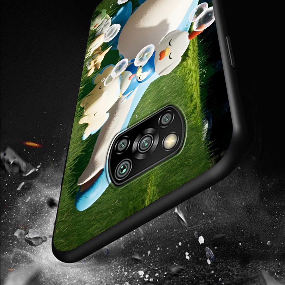 Cute Palworld Game Case for Xiaomi Poco M5s X3 NFC F3 X5 M4 M3 Pro Black Silicone Soft Phone Cover Coque