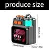 Mini Portable Wireless BT5.4 Speaker Featuring LED Touch Screens Deep Bass Upgrades for High Quality Sound Anywhere
