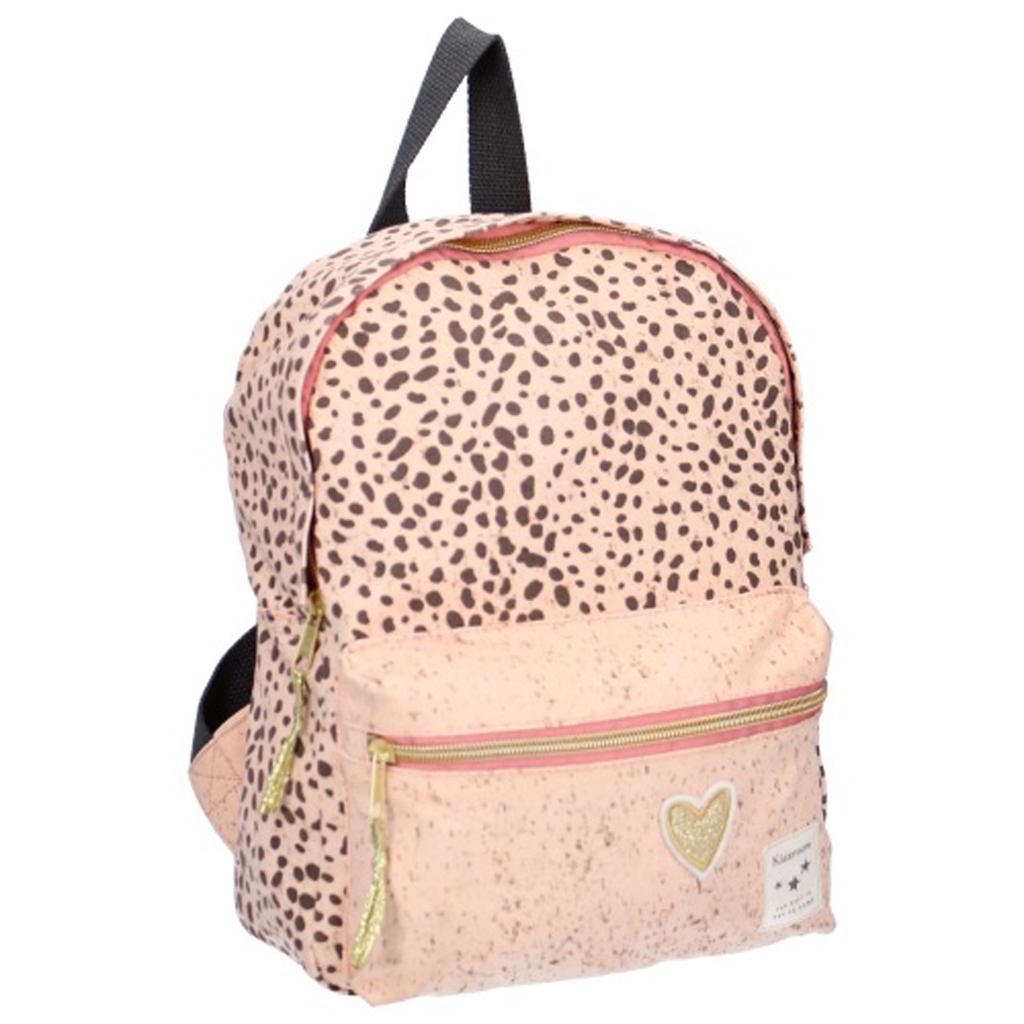 pink designer backpack