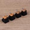 HOT! 10Pcs DC Power Socket DC-015 Jack With Screw Hole 5.5-2.1 MM / 5.5-2.5MM Square Panel Mounting 5.5X2.1MM / 5.5X2.5MM