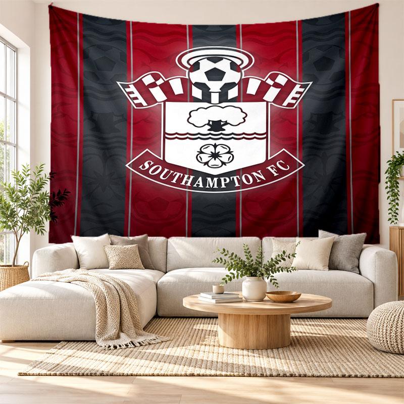 Arazzo da Parete Southampton, Appeso da Parete in Tessuto Morbido, Sfondo Decorativo per Camera da Letto Arte da Parete per la Casa
