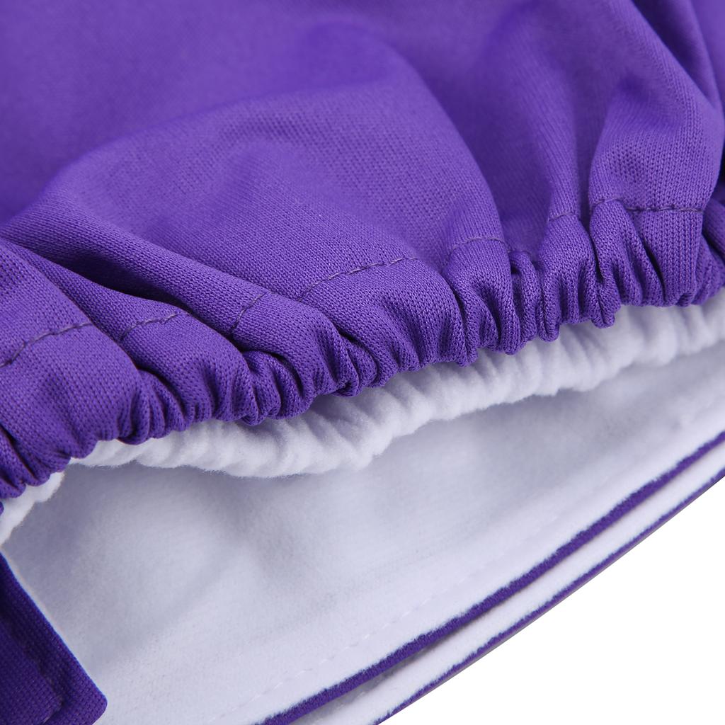 Adult Cloth Diapers Anti Lkage Reusable ket Nappy for Elderly Disabled Incontinence(Purple )