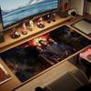 Supernatural Elements Large Size Mouse Pad Large Gaming Table Cushion Nonslip Laptop Tablet Big Mousepad Xxl Mat Mini Pc Playmat With Lock Edge