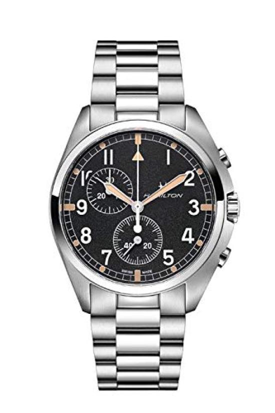 

Годинник HAMILTON Khaki Pilot Pioneer Pilot Pioneer Chrono імпортований (Хакі Кварц) [H76522131/Звичайний продукт]
