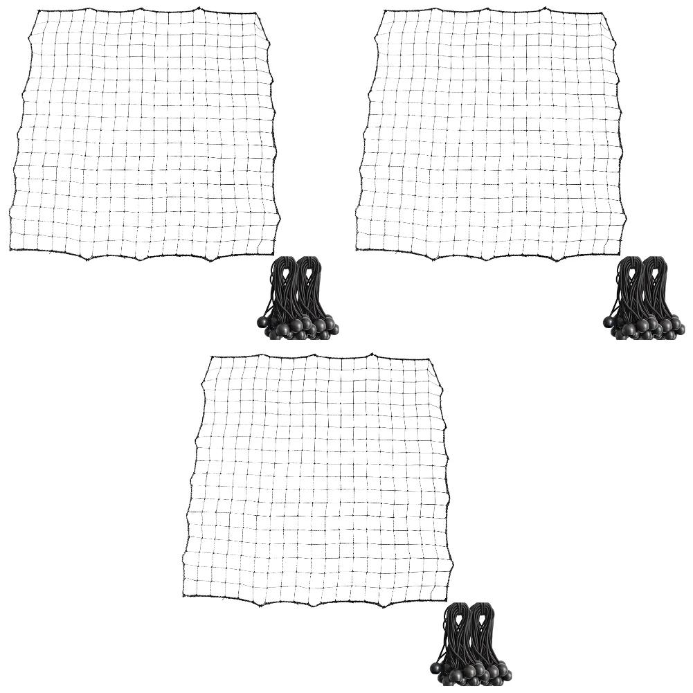 Fußball-Rebounder-Netz mit 20 elastischen Seilen Kickback Fußball-Trainingsnetz Rebound-Netz Trainingshilfe für Kinder, Jugendliche & Erwachsene