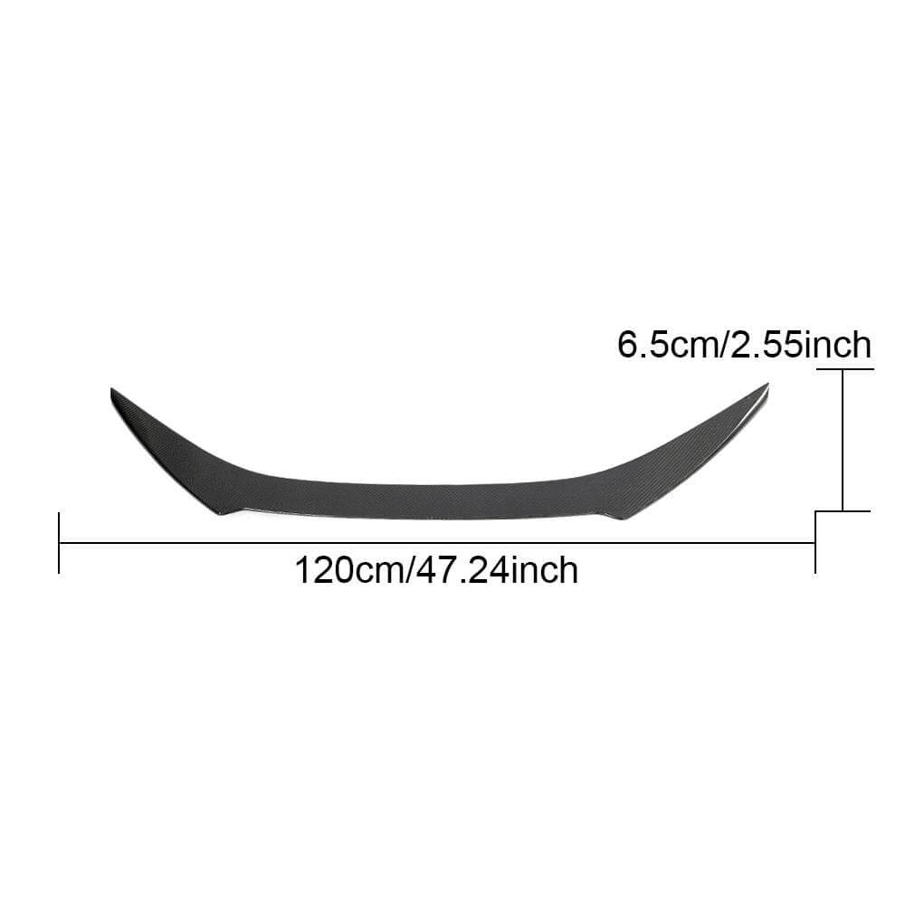 Spoiler (for RC F 2014-2018, Carbon) for Lexus RC 200t 2014-