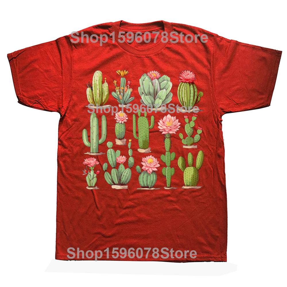 Funny Cactus Lover Gardener Serape Cactus Tshirts Men Womens Fashion Casual Tshirt 100 Cotton Loose Oversized T Shirt S