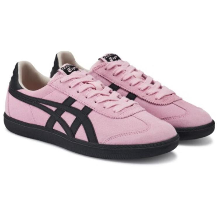 ONITSUKA TIGER Tokuten Soft Comfortable Thin Sole Non-Slip Shock-Resistant Durable Low-Top Skate Shoes Women Sneaker Light-Pink 1183A907-701