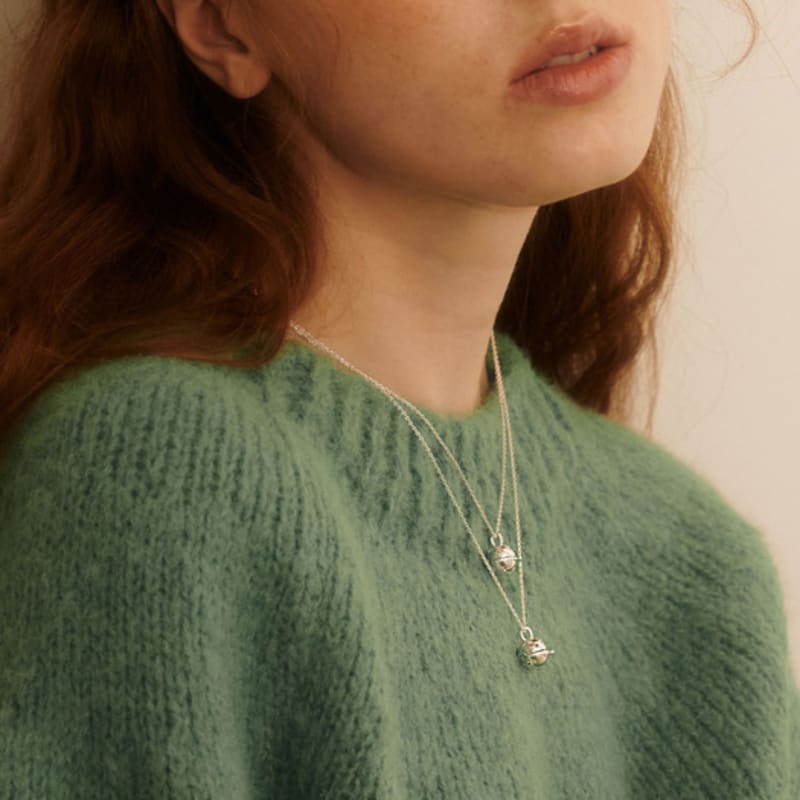 BSWAN Memory Ornament Silver_necklace