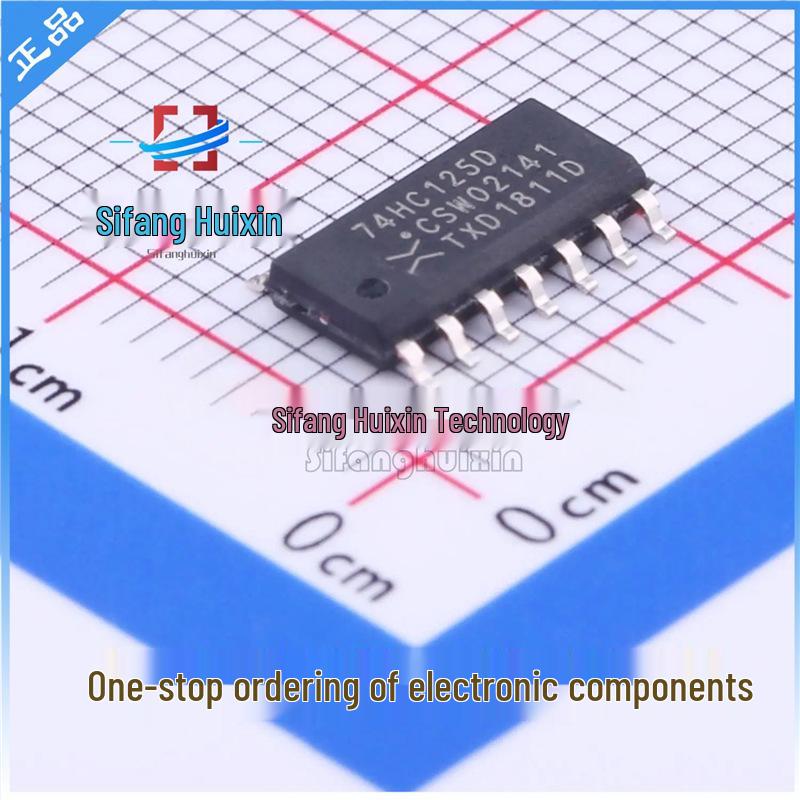 

74HC125D SOP-14 Quad Buffer/Line Driver with Three-State Outputs