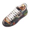 Luxus Strass Sneakers Herren Plateau Freizeitschuhe Runde Zehen Schnürschuhe Wanderschuhe Herren Einfarbig Kristall Designer Sneakers