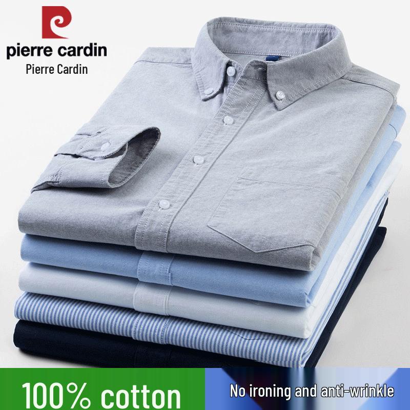 Pierre Cardin Men's Pure Cotton Oxford Shirt