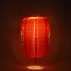 25cm Waterproof Solar Lanterns LED Light Nylon Cloth Chinese Japanese Hanging Lamp Outdoor Garden Yard Holiday Party Decoration