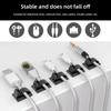 Xiaomi 50/30/10/1PCS Self Adhesive Backed Cable Clips Wire Clamps Adjustable Cable Winder Wire Management Charger Cord Holder Organizer