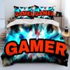 Gamer Game Over Cartoon Comforter Bedding CollectionDuvet Cover Bed Collection Quilt Cover PillowcaseKing Queen Size Bedding Collection Adult Boys