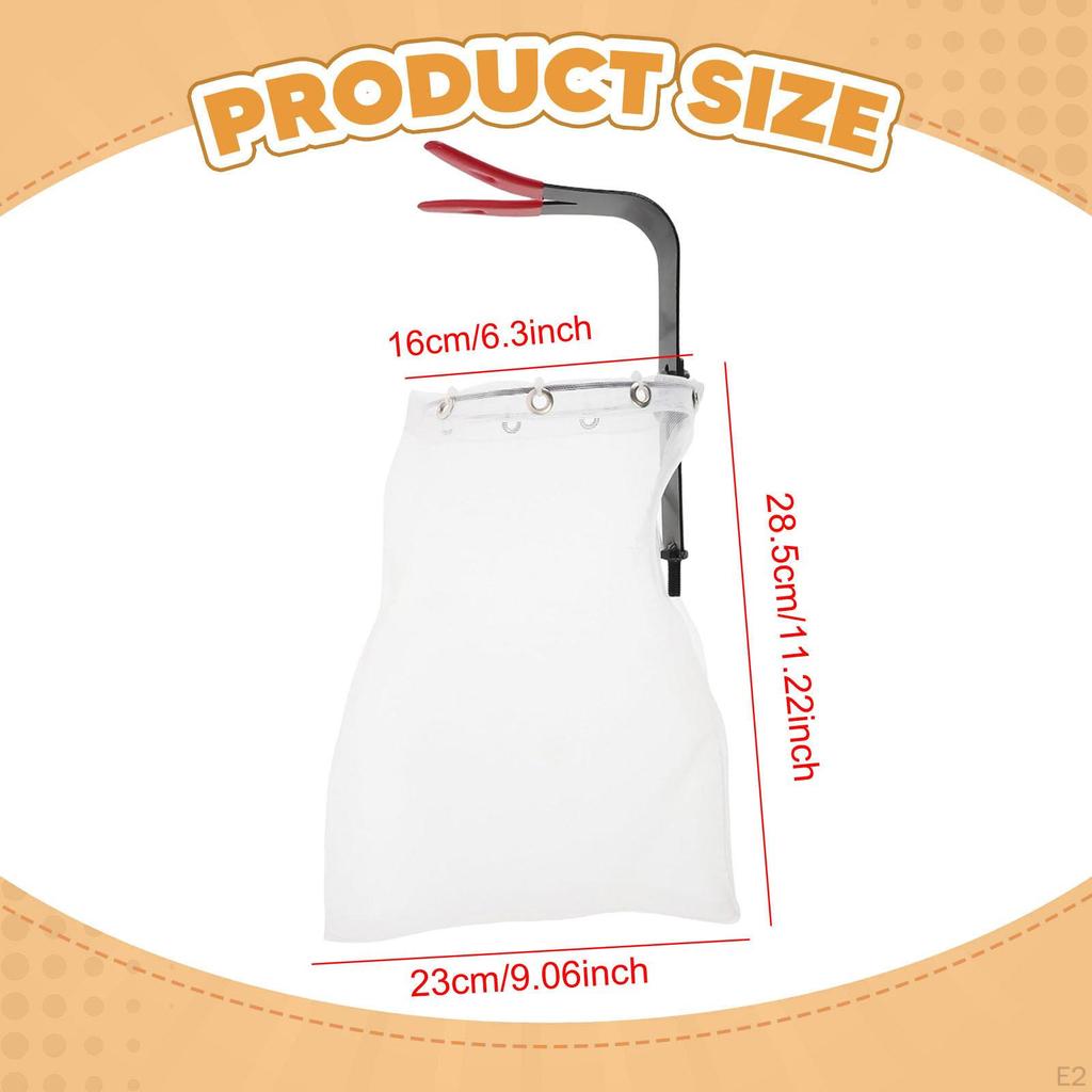 Fruit Picker Grabber Tool Replacement Multipurpose Harvesting Pick Up for Persimmons